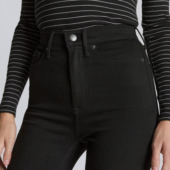Everlane The Way-High Skinny Black Jean Size 27 - Picture 3 of 12